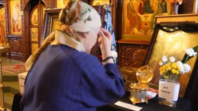 мощи святой Матроны и чудотворную икону привезли в Асбест смотреть онлайн