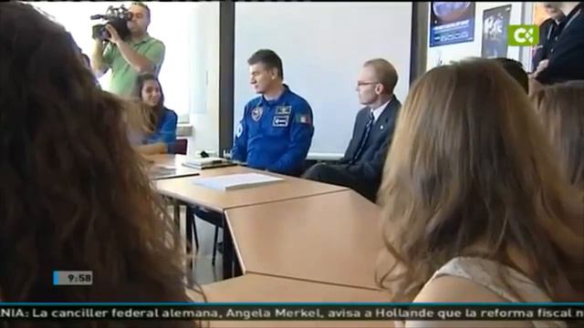 Visita Paolo Nespoli IDeTIC - Buenos Días Canarias TVC (08/05/2012) смотреть онлайн