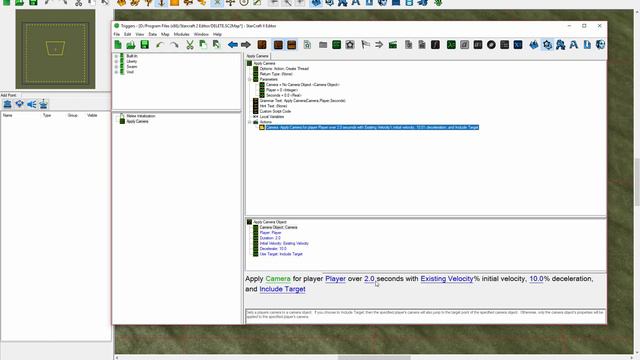 Starcraft 2 Editor - Apply Camera смотреть онлайн