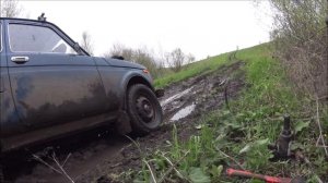 Нива по бездорожью....Как  я езжу на рыбалку!!!
