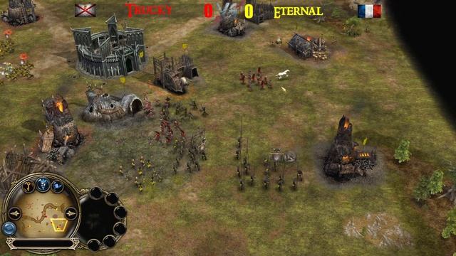 CRAZY Late Game Goblins VS Isengard Multiplayer Commentary | Lord of the Rings | BFME 2 RotWK смотреть онлайн