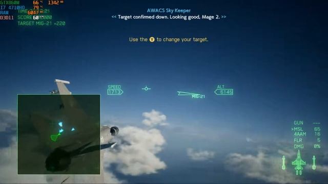 ACE COMBAT 7 SKIES UNKNOWN FPS Test On GTX860M смотреть онлайн