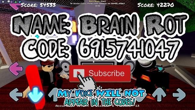 ALL Friday Night Funkin CHANGED MOD Music IDs/Codes for ROBLOX! смотреть онлайн