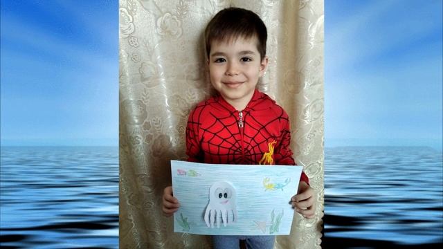 Детские работы по теме "Обитатели водоёмов" смотреть онлайн