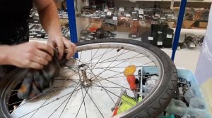 Как восстановить втулку переднего колеса велосипеда, втулка Shimano Япония