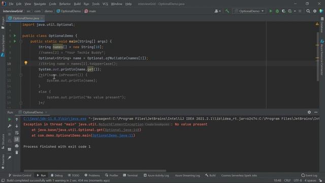 Optional class in java || java 8 features || java interview questions and answers смотреть онлайн