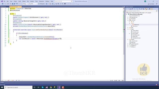 Blazor : Infinite Scrolling Component || Component Virtualization смотреть онлайн