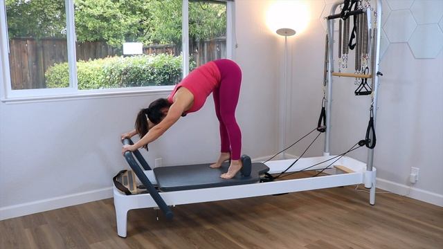 35 Min Intermediate Pilates Allegro 2 Balanced Body Reformer Workout (Pilates Full Body & Core) смотреть онлайн