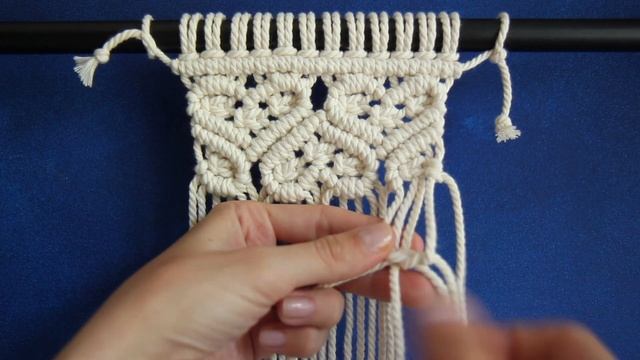Tutorial Macrame Heart Coaster смотреть онлайн