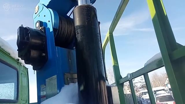 Автоманипулятор Daewoo Novus с КМУ DongYang SS1406 – продается на HEAVY FAIR! Видео диагностика смотреть онлайн