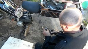 Люфт маятника мопеда Дельта \ Быстрый ремонт