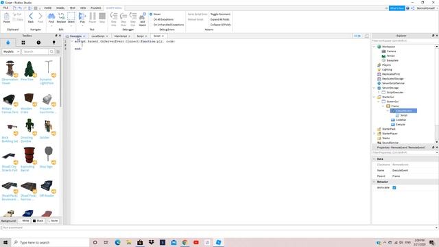 HOW TO MAKE YOUR OWN SCRIPT EXECUTOR [ROBLOX STUDIO] смотреть онлайн