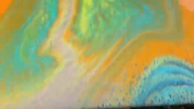 ACRYLIC POUR PAINTING NO SILICONE . Acrylic Pouring with Floetrol /Step by step plan (6) смотреть онлайн