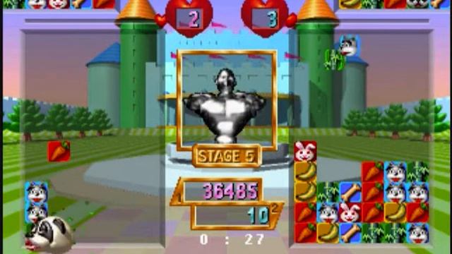 Baku Baku Animals SEGA Saturn (GamePlay) смотреть онлайн