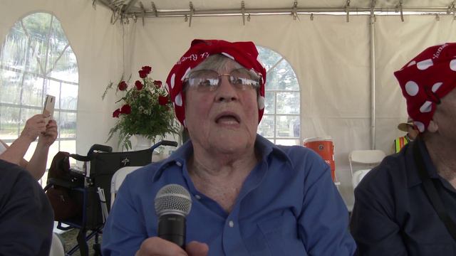 Rosie The Riveter Richmond Record-Breaking 15AUG2015 Rosie Mary McMullen смотреть онлайн