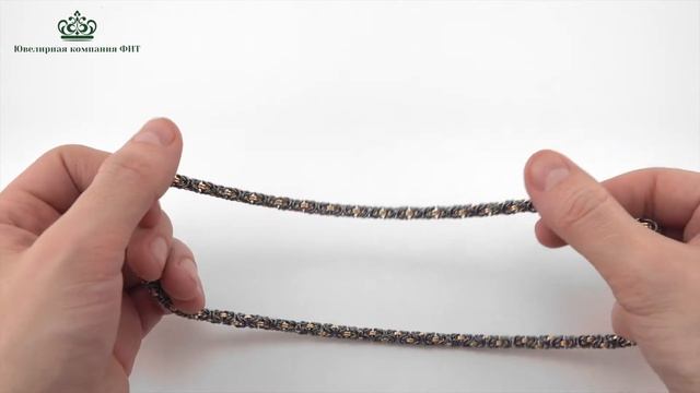 Цепь из серебра с золочением Королевская Роза смотреть онлайн