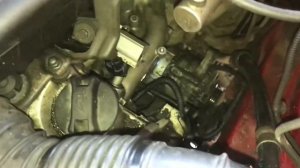 Замена датчика давления масла на Honda hr-v.