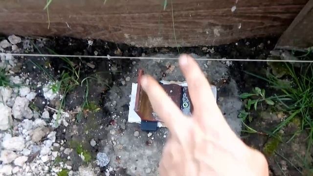 Деревянная беседка своими руками. Закладные под столбы. смотреть онлайн