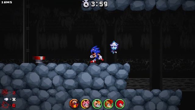 Sonic.exe The Disaster 2D Remake Multiplayer [Sonic.exe and Exetior Gameplay] смотреть онлайн