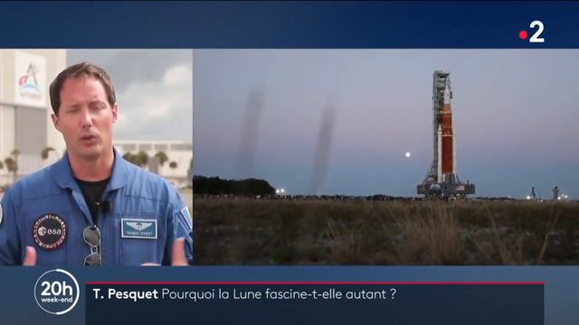 Pesquet avoue "personne n'a marché sur la Lune" смотреть онлайн