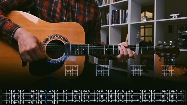 Evergreen Richy Mitch & The Coal Miners Сover / Guitar Tab / Lesson / Tutorial смотреть онлайн