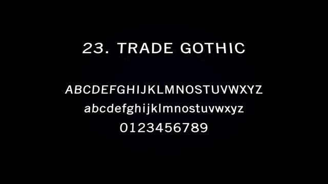The 50 Greatest Fonts смотреть онлайн