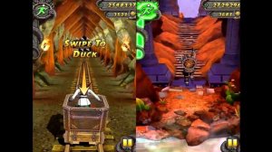 Temple Run 2 Sky Summit VS Blazing Sands Android iPad iOS Gameplay HD