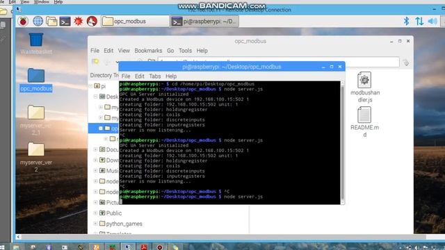 Modbus TCP to OPC UA Server in rasperry pi 3 смотреть онлайн