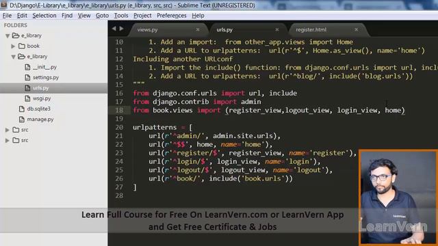 How To Create Logout view in Django? | Free On LearnVern смотреть онлайн