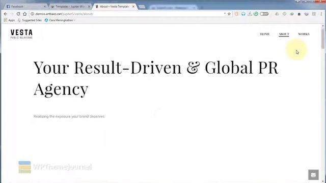 [vesta] Public Relations Wordpress Theme by Jupiter смотреть онлайн