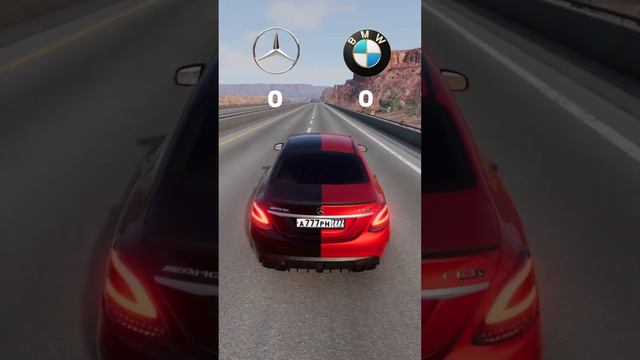 C63S AMG VS M5 F90 #recommended #игры #gamingpc #игровойпк #beamngdrive #beamngcrashes #beamngshort