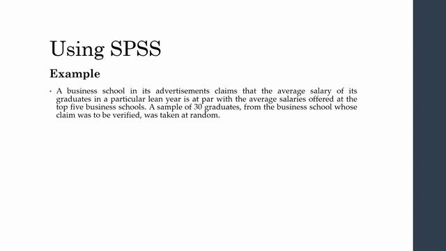 07. SPSS Classroom - Analyzing and Reporting One Sample T Test in SPSS смотреть онлайн