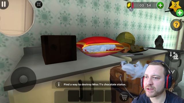 ШОКОЛАДНАЯ МИСС ТИ Прохождение игры Scary Teacher 3D шоколад смотреть онлайн