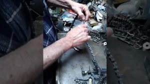 подсчет звеньев цепи.