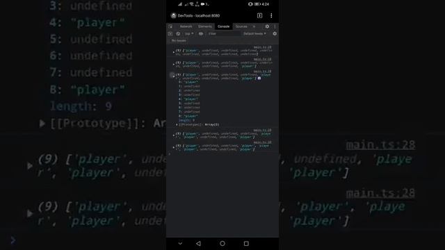 Building Tic Tac Toe using useState-like React Function in Typescript using Mobile Phone - Timelaps смотреть онлайн