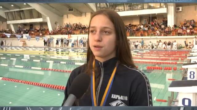 Плавание, чемпионат Украины в Харькове смотреть онлайн