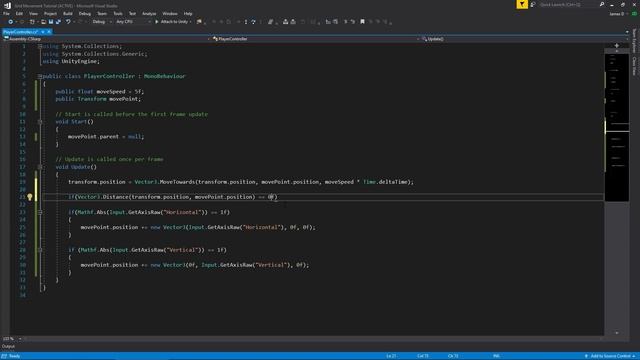Grid Based Movement in Unity смотреть онлайн