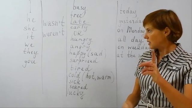 Грамматика в речи (Grammar in Speech) Урок 4 - Past Simple глагола to be (was / were) смотреть онлайн
