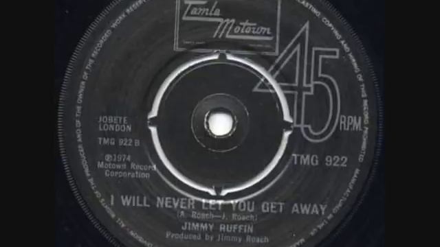 JIMMY RUFFIN - I WILL NEVER LET YOU GET AWAY смотреть онлайн