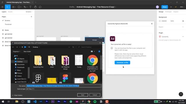 How to Convert Figma files to Adobe XD & Sketch смотреть онлайн