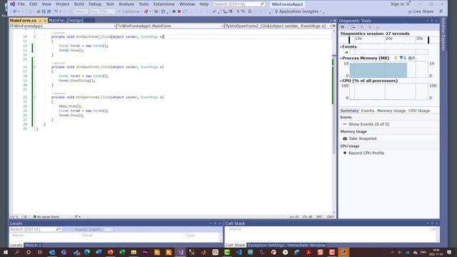Windows Forms Applications - Create and Use Multiple Forms смотреть онлайн