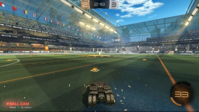 Playing Rocketleague With Batmobile