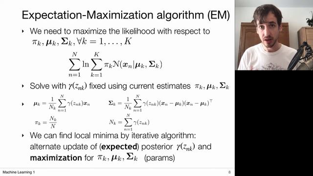 9.4 Gaussian Mixture Models And Expectation Maximization (UvA - Machine Learning 1 - 2020) смотреть онлайн