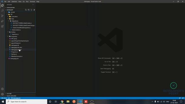 Part 11 - Creating the database using entity framework code first migration. смотреть онлайн