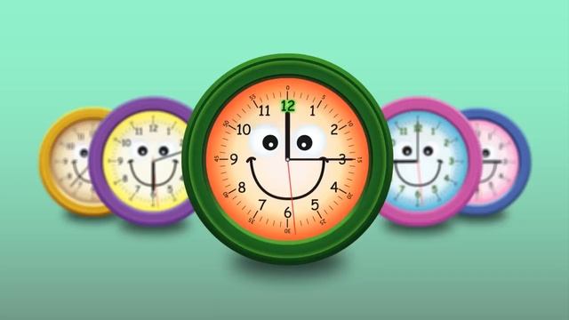 Развивающие мультфильмы для детей Учимся понимать время по часам смотреть онлайн