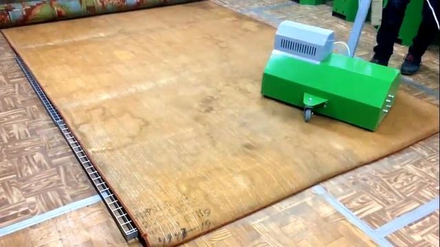 Машина для выбивания пыли из ковров и ковровых покрытий смотреть онлайн