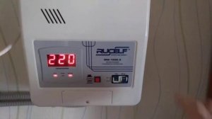 Стабилизатор однофазный  SRW-10000-D  Single-phase stabilizer SRW-10000-D .???