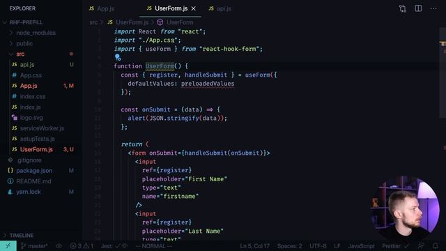 How to Prefill React Hook Form With Data смотреть онлайн