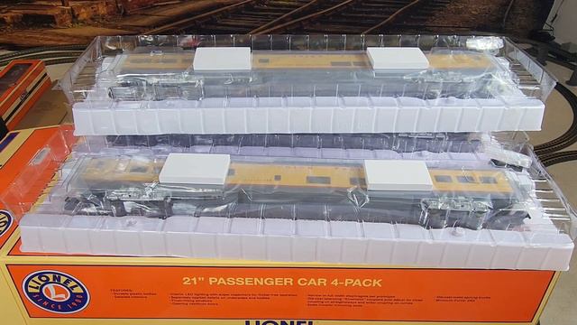 2023 Lionel 21" UP Excursion Passenger 7 Car Set, with stationsounds diner car смотреть онлайн
