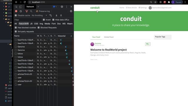 ClojureScript for React Developer - 20. Your/Global Feed Articles смотреть онлайн